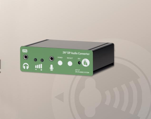 2N SIP Audio Converter Instalační