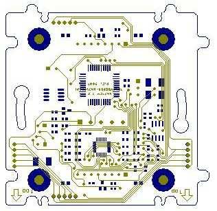 3: DPS Touch Board - přední