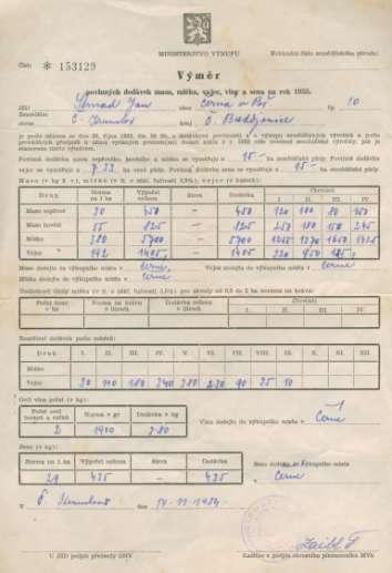 73 Znovu soukromničíme V roce 1954 jsme z JZD vystoupili a začali soukromě hospodařit.