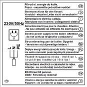 În cazul înlocuirii cablului de alimentare se utilizează unul identic, iar intervenţia trebuie făcută de o unitate