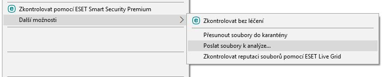 každého objektu na přítomnost škodlivého kódu. Poté na základě těchto výsledků přidělí procesům úroveň rizika od 1 V pořádku (zelený) až po 9 Nebezpečný (červený).