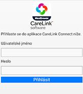 3 Použití funkce CareLink Connect na vašem mobilním zařízení Přístup k funkci CareLink Connect můžete získat také prostřednictvím mobilního zařízení.