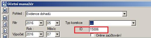 Účetní manažer Evidence dohadů Do náhledu Evidence dohadů v modulu Účetní manažer doplněna možnost filtrování dle ID dohadu. Legislativní úpravy Esyco.