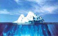 Tip of the iceberg Death on scene