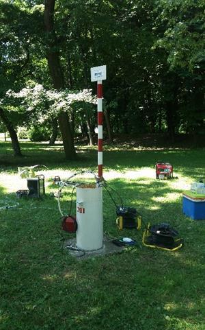 podzemných vôd a merania základných parametrov in situ (hladinu podzemnej vody, koncentráciu rozpusteného kyslíka, percentuálne nasýtenie kyslíkom, ph, vodivosť pri 25 C,