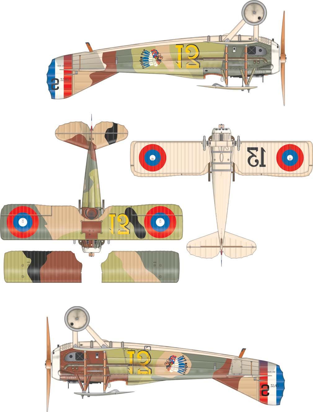 C Gorman de Freest Larner, 10rd Aero Squadron - podzim 1918 Se Spadem XIII S2742 na podzim 1918 létal u 10. Aero Squadron Lieutenant (od 8.