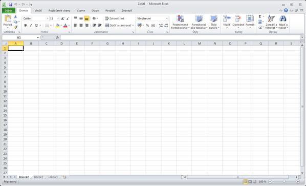 Obsah tejto príručky Microsoft Vzhľad programu Microsoft Excel 2010 sa výrazne odlišuje od programu Excel 2003, a preto sme vytvorili túto príručku, aby ste s novým rozhraním programu mohli začať