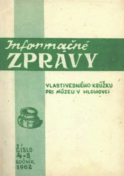 1967 pod názvom Kultúra a šport v Hlohovci), ktorý tento rok píše už svoju 52. kapitolu.