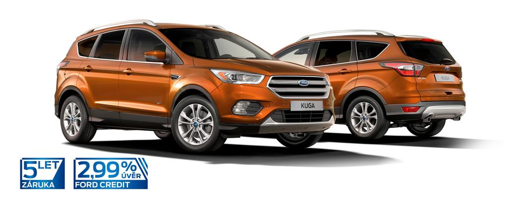 NOVÝ FORD KUGA I AKČNÍ CENÍK Nenechte si ujít mimořádnou nabídku TOP Edition Motor Výkon Převodovka Cenové zvýhodnění */** Zvýhodněná cena*/** Trend 120 k / 88 kw 6st manuální 115 000 479 900 Trend