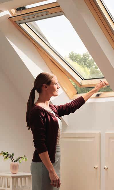 Dvoustupňový ventilační systém umožňuje vašemu domovu dýchat i při zavřeném okně. Špičkový systém izolace ThermoTechnology ochrání okno před vlivy počasí.
