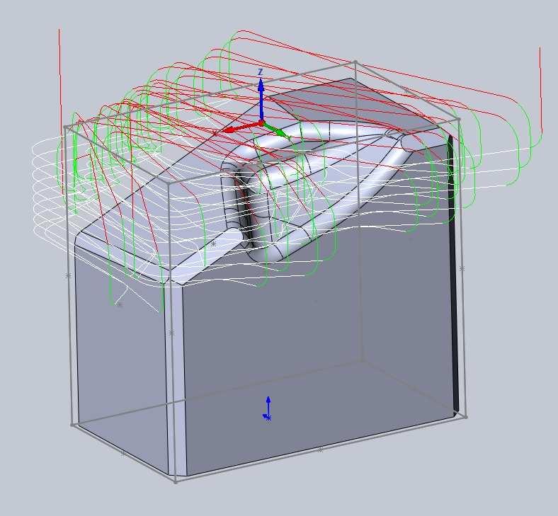 2.3.4 Výrobní postup metodou třískového obrábění 3D model výrobku vytvořený v CAD softwaru (v tomto případě v parametrickém programu SolidWorks) je nutno dále zpracovat za použití softwaru CAM, který