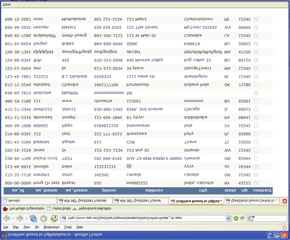 Příklad - práce s databází 3/3 c 2006-2007 Michal