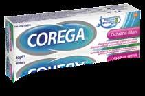 * Ve srovnání se standardním krémem, jako je Corega Extra silný