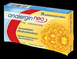 Fenistil gel je určen ke kožnímu podání. Analergin Neo 5 mg 20 tbl.