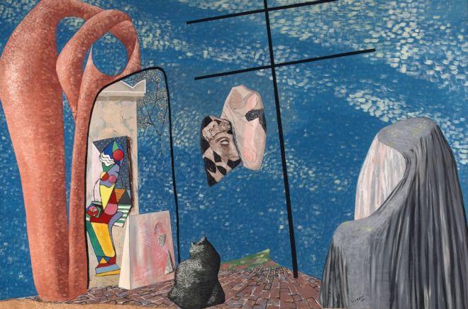 Obrázek 10 - Jindřich Štyrský: Z mého deníku, 1933 Postupně se proto čím dál více dostáváme k provázanosti mezi dílem Reného Magritta, českých autorů a Giorgia de Chirica, potažmo Salvadora Dalího.