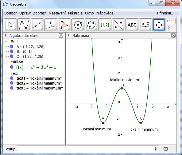 6. 2. 1 Srovnání pomocí konkrétních příkladů dynamické geometrie Příklad č.