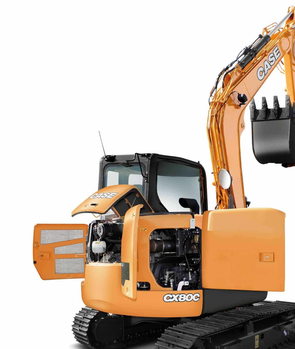 Pokud je stroj používán s hydraulickým přídavným zařízením, je možné jako volitelnou výbavu objednat komfortnější proporcionální řízení prvního a druhého vnějšího okruhu hydrauliky pro maimální