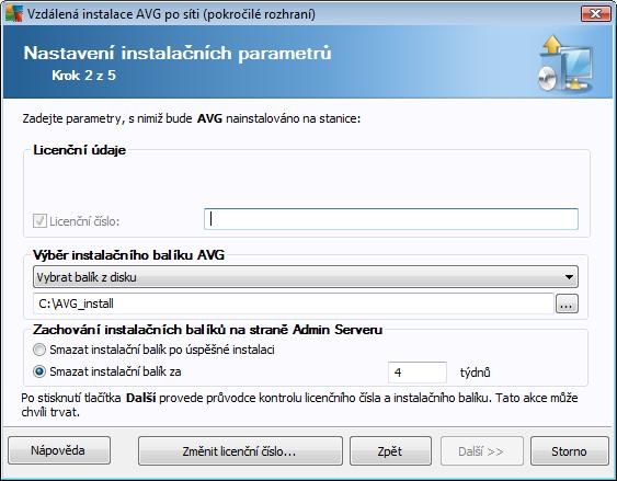 Aby bylo možné provést vzdálenou instalaci, musí průvodce nejprve ově řit, zda na stanici už není nainstalováno AVG, a následně přenést instalační soubory AVG a provést samotnou instalaci.