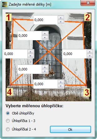 Obrázek 9: Vkládání m ených délek (metoda zam ení sít ) schématu na obrázku 9. Nesmí tedy být prohozeny nap íklad bod 1 s bodem 3 atd.