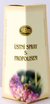 e-shop 24h/24h www.pleva.cz 1.3. Ústní spray s propolisem Obsahuje prověřené antimikrobiální látky.
