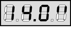 Časy do jednej minúty sú zobrazené v tomto formáte: Každé zatlačenie tlačítok UP/DOWN zvyšuje/znižuje nastavený čas, s rôznym krokovaním: desatina sekundy pre časy do 15 sekúnd, pol sekundy pre časy