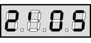 Časy zahrnuté medzi 1 až 5 minútami sa zobrazia v tomto formáte Každé zatlačenie tlačítok UP/DOWN zvyšuje/znižuje nastavenie času, s rôznym krokovaním: 5 sekúnd pre časy do 2 minút, 10 sekúnd pre