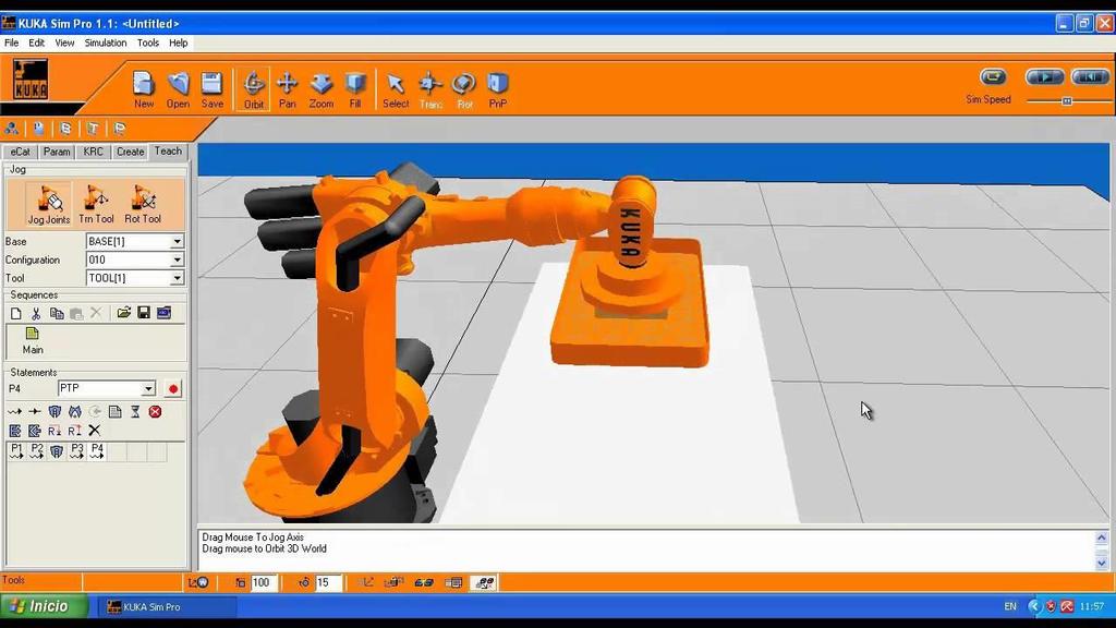 4 ABB - RobotStudio Podjetje ABB nudi simulacijsko programsko opremo RobotStudio [4], predstavljeno na