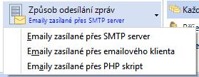 12 SendMails Základní rozdíl mezi těmito způsoby je, že při přímém zasílání zpráv přes SMTP server nebo PHP skript je program SendMails schopný zajistit správné odeslání formátovaných zpráv (v HTML