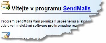 22 SendMails kódu. ukázka HTML zprávy 2.3.2 Prostý text Jde o zprávy obsahující pouze obyčejný text a nic jiného.