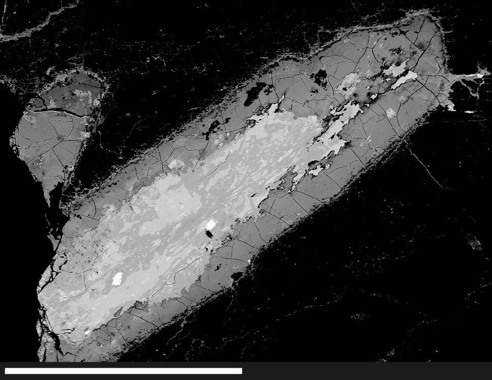 Písekit, pegmatity v okolí Písku směs primárních minerálů fergusonit,