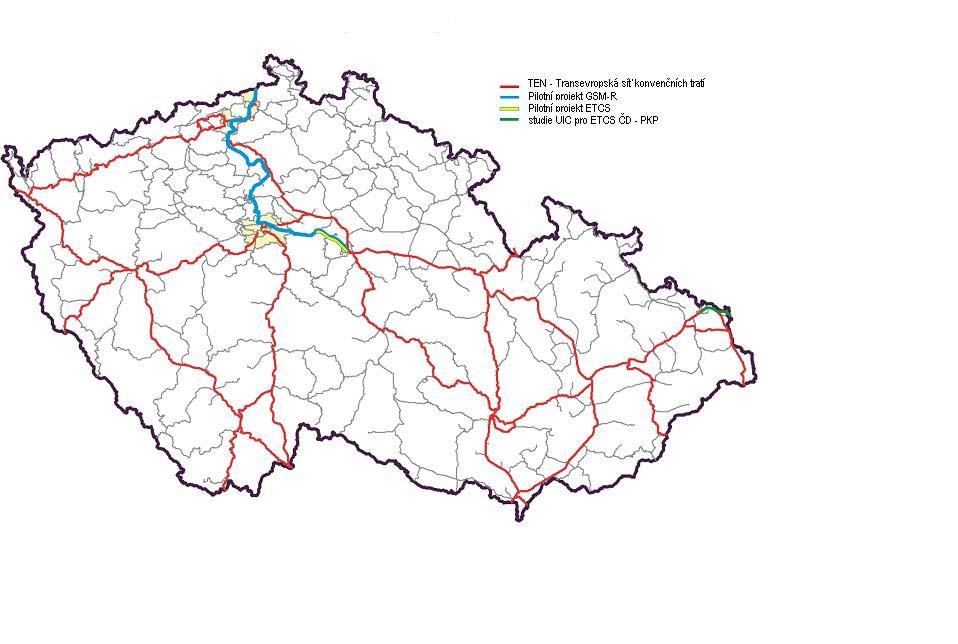 ETCS tratě v ČR - budoucnost