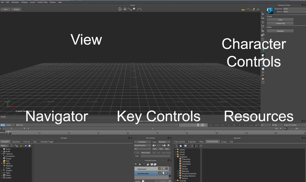 A.2. APLIKACE POHYBŮ V PROGRAMU MOTION BUILDER 69 Obrázek A.1: Okno programu Motion Builder Zdroj: vlsatní A.2.2 Použití exportovaných dat Program Motion Builder dovoluje importovat soubory s příponou c3d jako skupinu markerů.