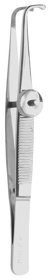 STRABISMUS FORCEPS se zámkem with lock 9,5 cm BLASCOVICS