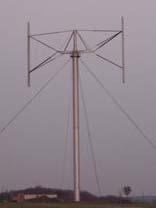 Rozdělení větrných elektráren Darrieus patentoval a zkonstruoval i další typy vertikálních profilů listů rotorů.