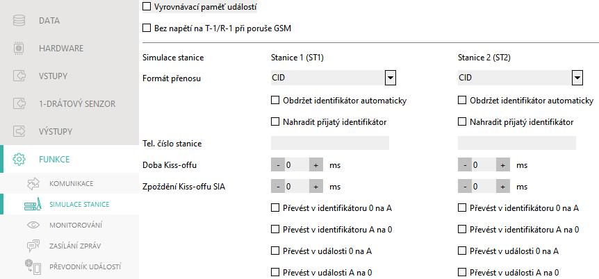 SATEL GPRS-A 29 Do SMS zprávy můžete vložit adresu počítače, ke kterému se má modul připojit, a číslo portu, přes který se komunikace uskuteční. 6.10 Simulace stanice Obr. 26.