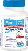 konzervačních látek probiotika a prebiotika pro děti již od narození snadné a přesné dávkování přímo do jídla obsahují laktobacily i