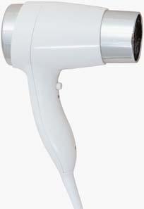bílý Jet Hand dryer, plastic white Kontaktloser Händetrockner, weiss Автоматический