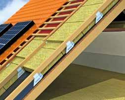 Informace o produktu Systémové řešení izolace šikmých střech nad krokvemi.