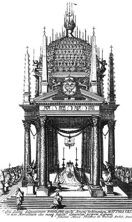 3.1.1.4. Křesťanští panovníci v 16. až 18. století Výrazným příkladem využití sepulkrální architektury k reprezentaci panovnické rodiny Habsburků je mauzoleum císaře Maxmiliána I.