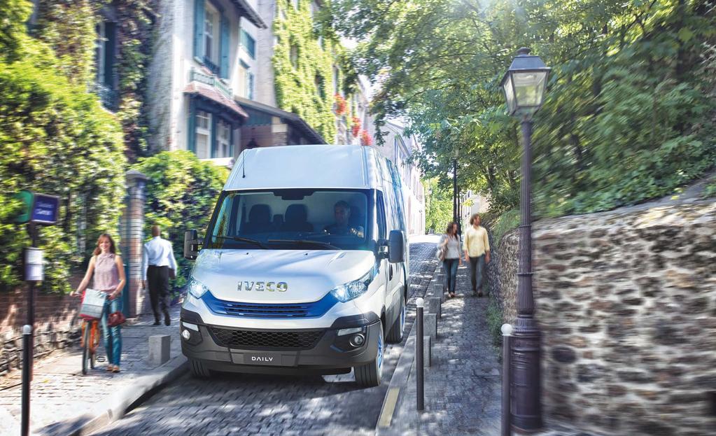 DAILY ELECTRIC PRVNÍ LEHKÉ UŽITKOVÉ VOZIDLO S NULOVÝMI EMISEMI CESTA KE ZCELA NOVÉ UŽIVATELSKÉ ZKUŠENOSTI TomTom Bridge pro IVECO Daily Electric je