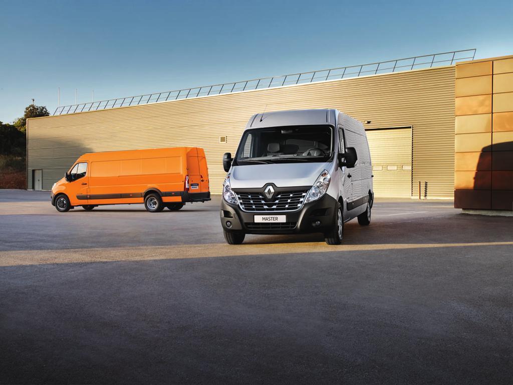 Široký výběr variant Renault MASTER je výkonný, úsporný, bezpečný a nyní ještě praktičtější. Jeho motory a řada inovativních řešení vám výrazně usnadní každodenní práci.