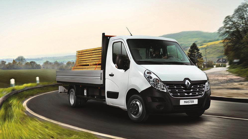 Renault MASTER VALNÍK, SKLOPNÝ VALNÍK Euro 6 Zpráva o ojetých vozech za rok 2017 Vítěz své třídy www.gebrauchtwagenreport.