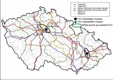 Nymburk (zejména pro automobilový průmysl) Lysá n/l (méně pravděpodobné, nelze využít brownfield) Stará Boleslav (brownfield, avšak menšího rozsahu, dobré napojení na dálniční síť) Mělník