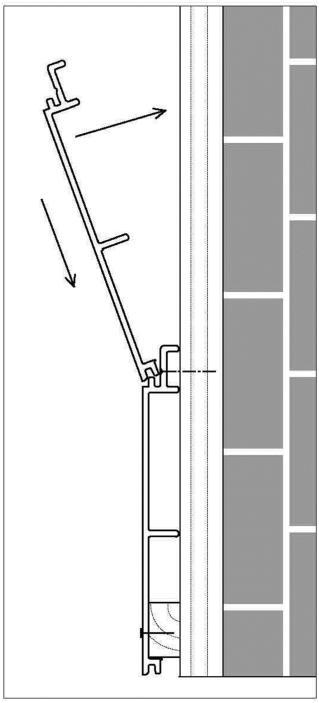 9. Montáž Fasádní desky vinystone se montují vodorovně, směrem odspodu nahoru, na připravenou nosnou konstrukci z latí nebo plechových profilů. Horizontálně se desky spojují pérem a drážkou.