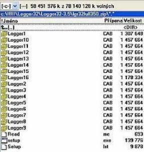 1 Instalace Logger32 krok za krokem Kliknutím na download na pravé části stránky Logger32 http://www.logger32.net/program.html stáhněte instalační soubor lgr32ful(nnn).