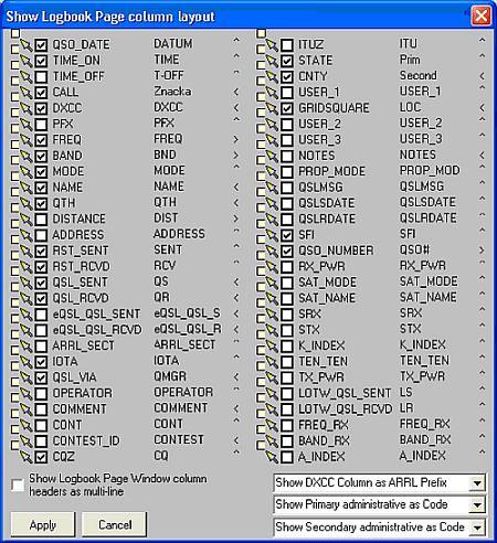 5 V tomto okamžiku doporučuji navštívit stránku http://ok2pad.webz.cz kde jsou v sekci Logger32 Přeložené helpy. Starší verze helpů je v záložce Download. Musí být nainstalován Adobe Acrobat reader.