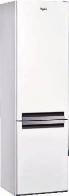 chladničky 250 l / mrazničky 97 l, hlučnost 3 db, V x Š x H: 201 x 60 x 65 cm Kombinovaná chladnička LG GBB39SWDZ, rozšířené proudění