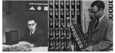 Trocha historie neuropočítačů 63 1957: Mark I Perceptron (Rosenblatt a spol.