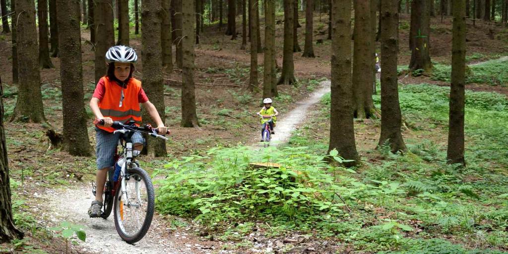 Jste-li zvědaví, zda stále ještě žijí, vyjeďte s malými zvědavci na průzkum pohádkových lesů na kole. Tamní singletraily stojí za to!