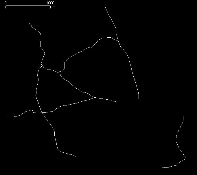 Praktické příklady prostorových funkcí Obrázek 11-3 Silnice v obci Třebenice Příkaz: Příklad 11-10 Simplify(geometry,tolerance) CREATE TABLE gener AS SELECT simplify(prunik_sil.
